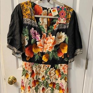 Farm Rio for Anthropologie maxi size large NWT